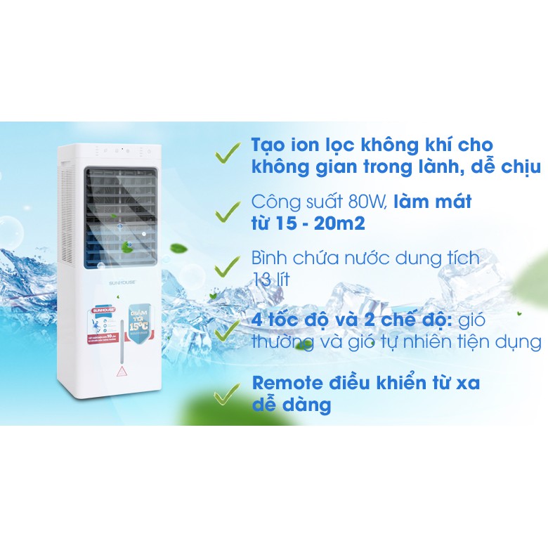 Quạt điều hòa Sunhouse SHD7717