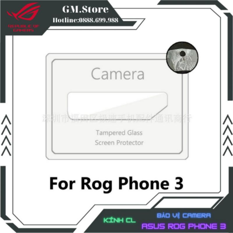 Kính Cường Lực Camera Asus Rog Phone 3