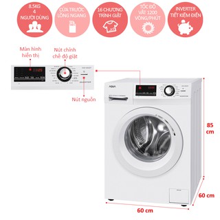 Máy giặt Aqua AQD-A850ZT 8.5kg