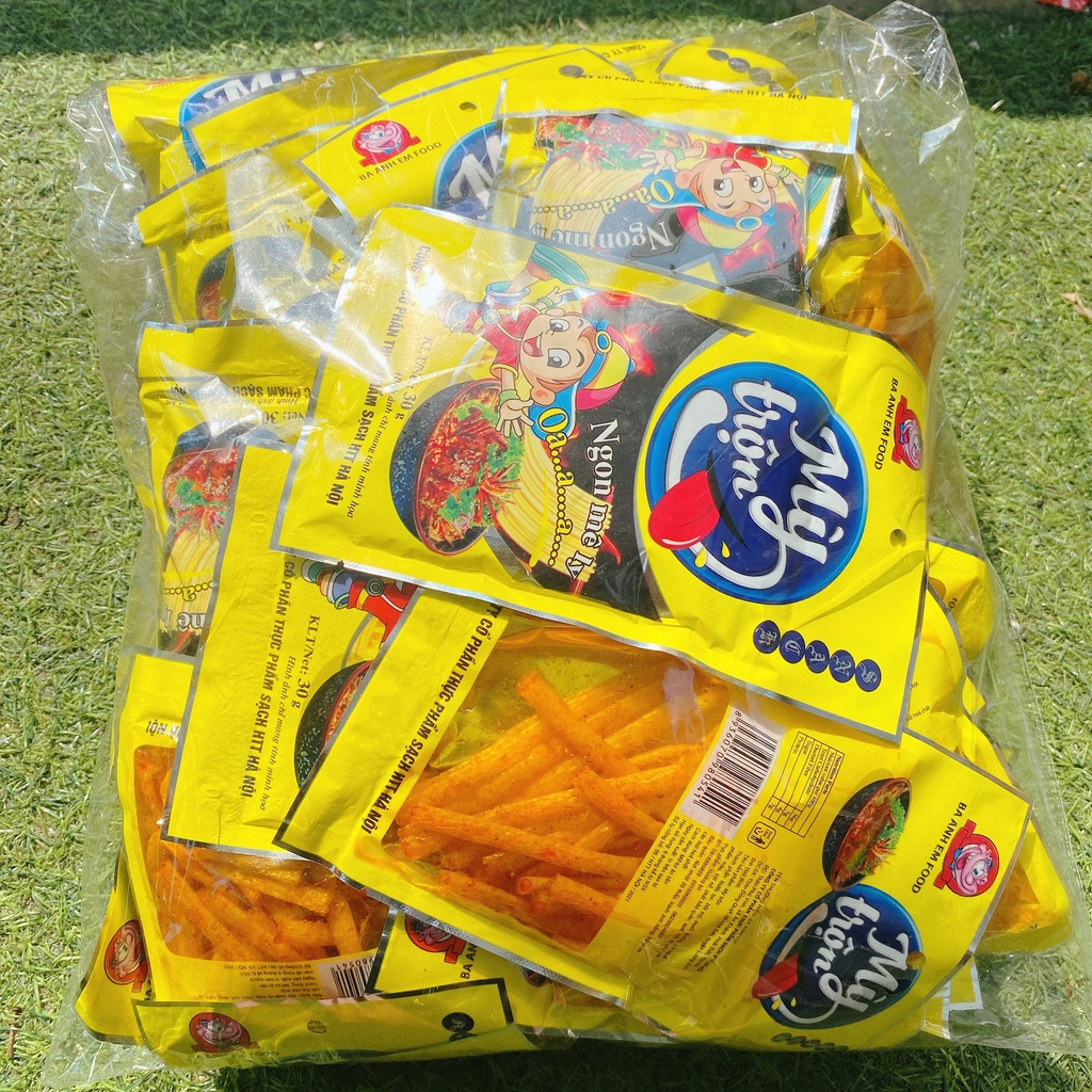 Bịch mì trộn dai ngon 30 gói