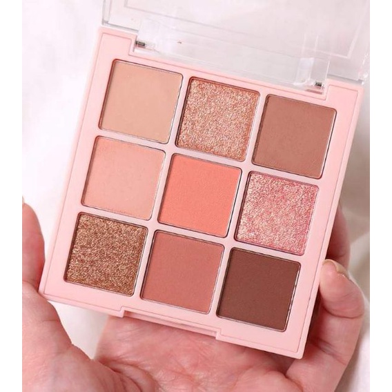 [SOFL CORAL] Phấn Mắt 9 Màu Peach C Soft Mood Eyeshadow Palette