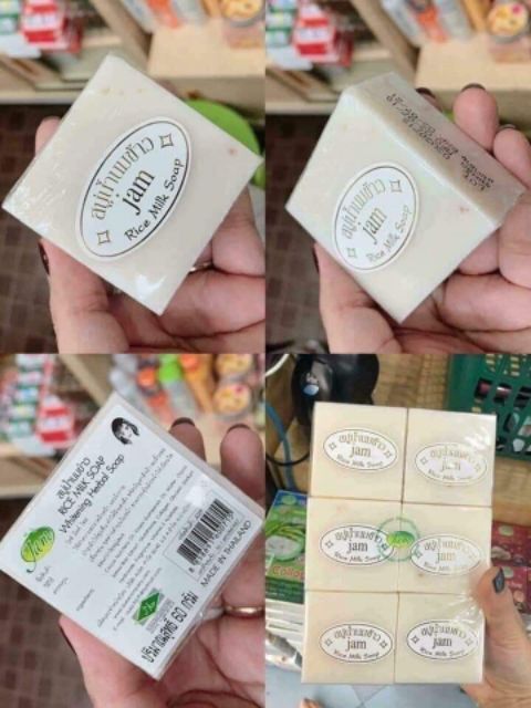 Soap xà phòng gạo Thái Lan(1 bánh)