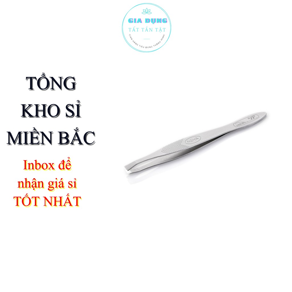 Nhíp Nhổ Tóc Bạc, Nhổ Râu Hàng Chuẩn, Đẹp, Bám Tốt Làm Bằng Inox Không Rỉ