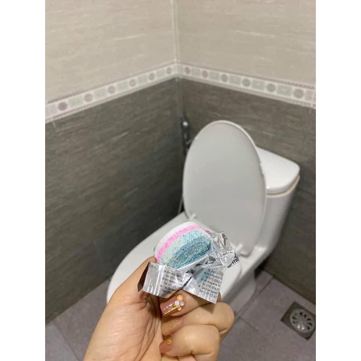 Hộp 16 Viên Tẩy Bồn Cầu Denkmit WC Tabs Hàng Nội Địa Đức