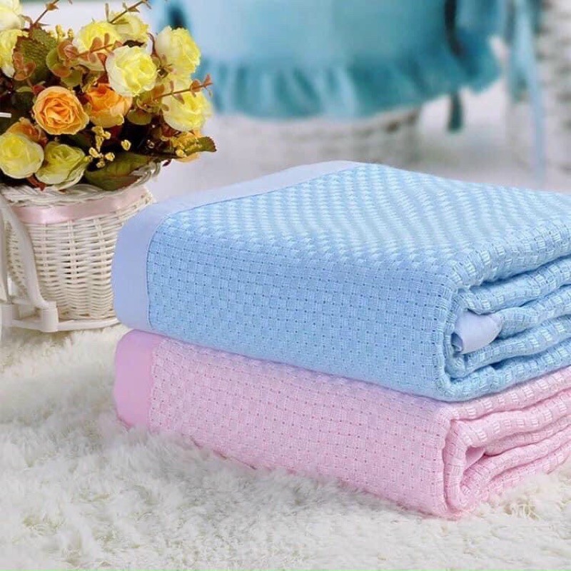 Chăn Lưới 100% Sợi Tre Bamboo Blanket ( chăn cao cấp )