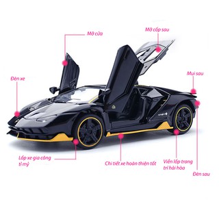 Mô hình siêu xe Lambo Centenario LP770 tỷ lệ 1:32