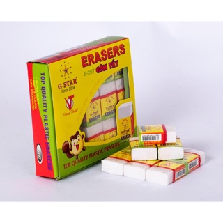 Hộp 30 cục gôm tẩy gtars
