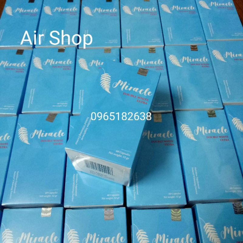 [ Nhập khẩu] Miracle 60 viên - Viên uống trắng da, chống nắng, giảm nám