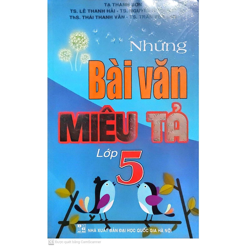 Sách-Những Bài Văn Miêu Tả Lớp 5