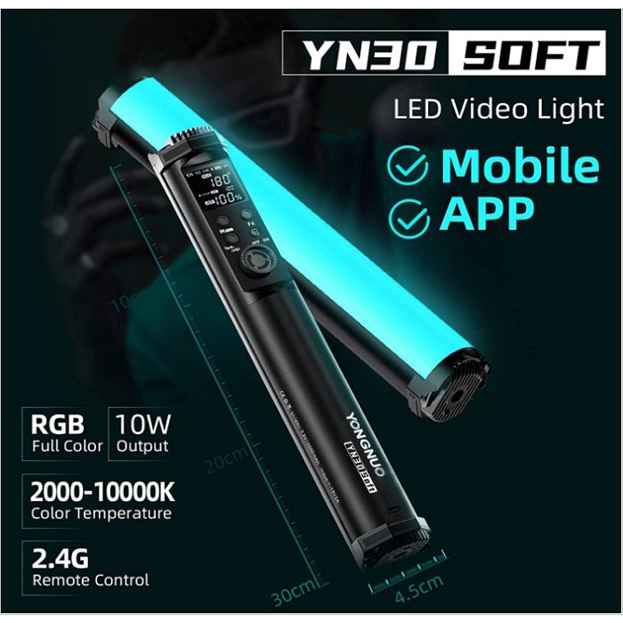 Đèn LED quay phim Yongnuo YN30SOFT Hàng Chính Hãng