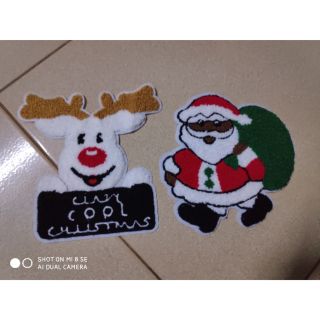 Hình trang trí tuần lộc và ông noel