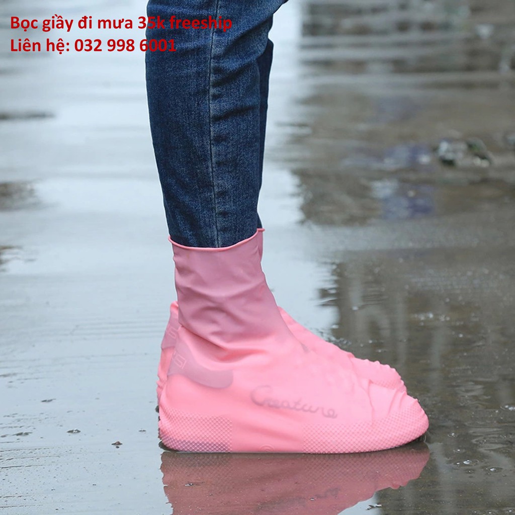 Bọc giày đi mưa bảo vệ giầy [ĐƯỢC XEM HÀNG TRƯỚC KHI THANH TOÁN] magic