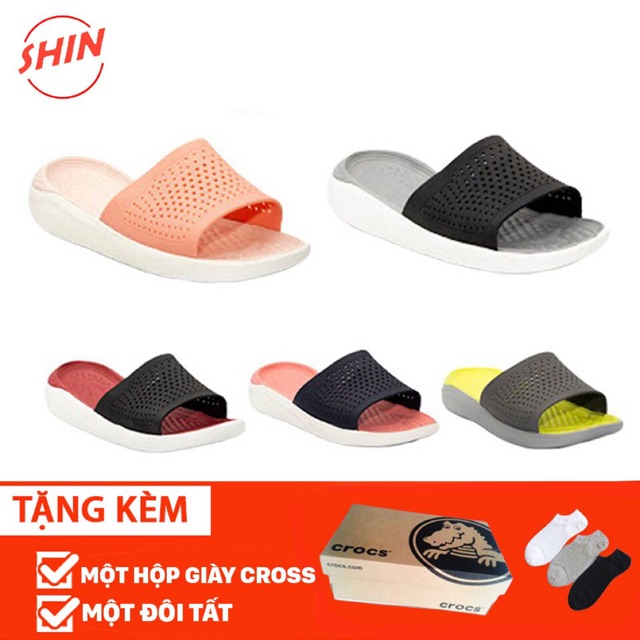 dép lê cross💖FREESHIP💖dép lê cross unisex nhiều màu MAILELIT01 cao cấp