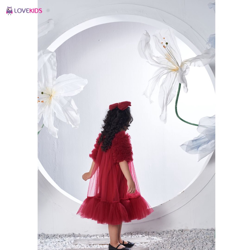 Đầm công chúa nơ bồng - Lovekids