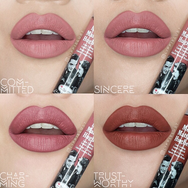 Son kem lì TheBalm  Meet Matte Hughes