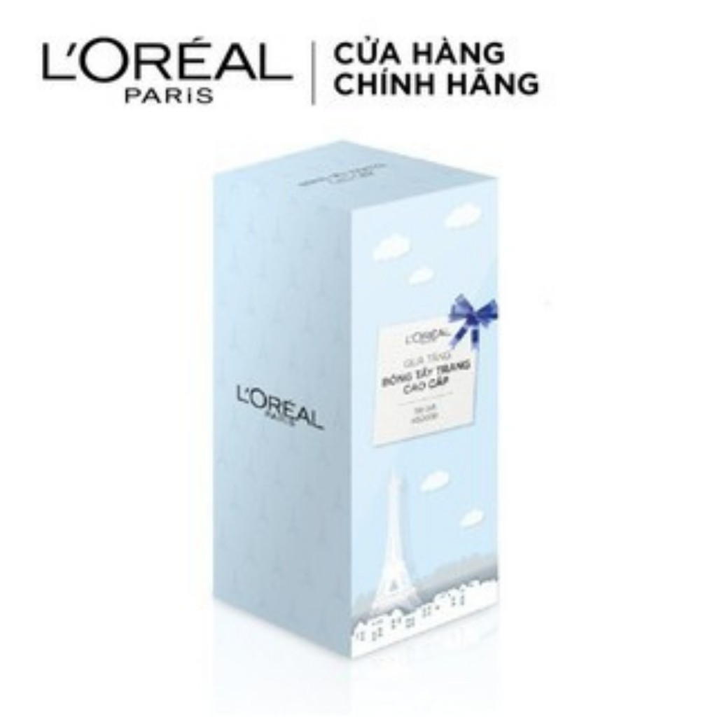 Bông tẩy trang cao cấp L'oreal 80 miếng