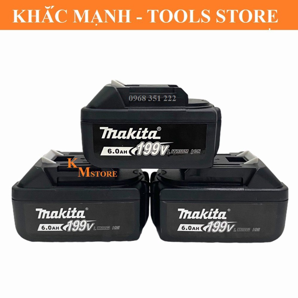 Pin Máy Siết Bulong, Máy Khoan MAKITA Loại 10 Cell