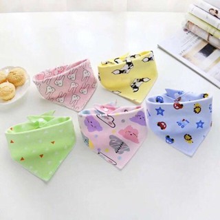 Combo 5 chiếc yếm màu cao cấp cho bé
