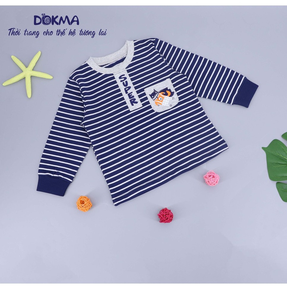 DA587 Áo cổ tròn dài tay BT Dokma (1-5T)