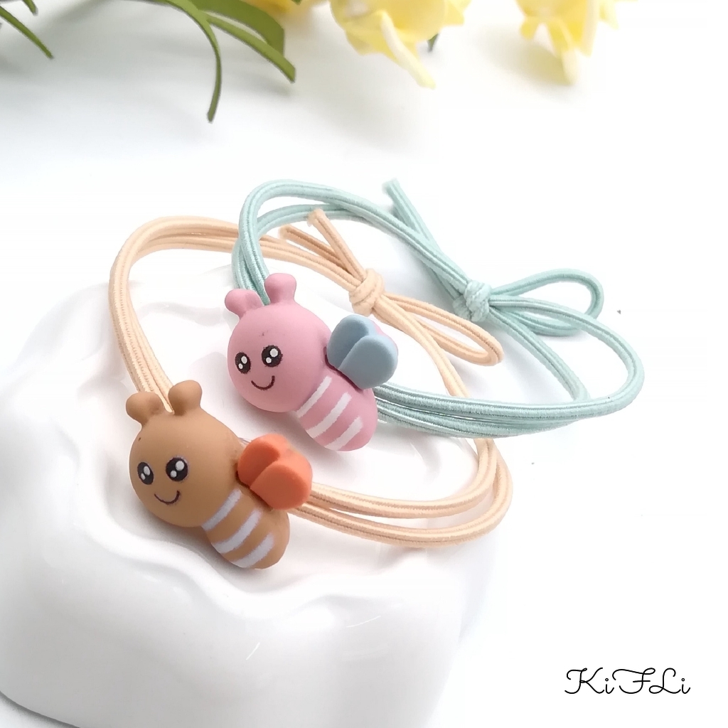 Dây Cột Tóc Co Giãn Hình Hoạt Hình Đáng Yêu