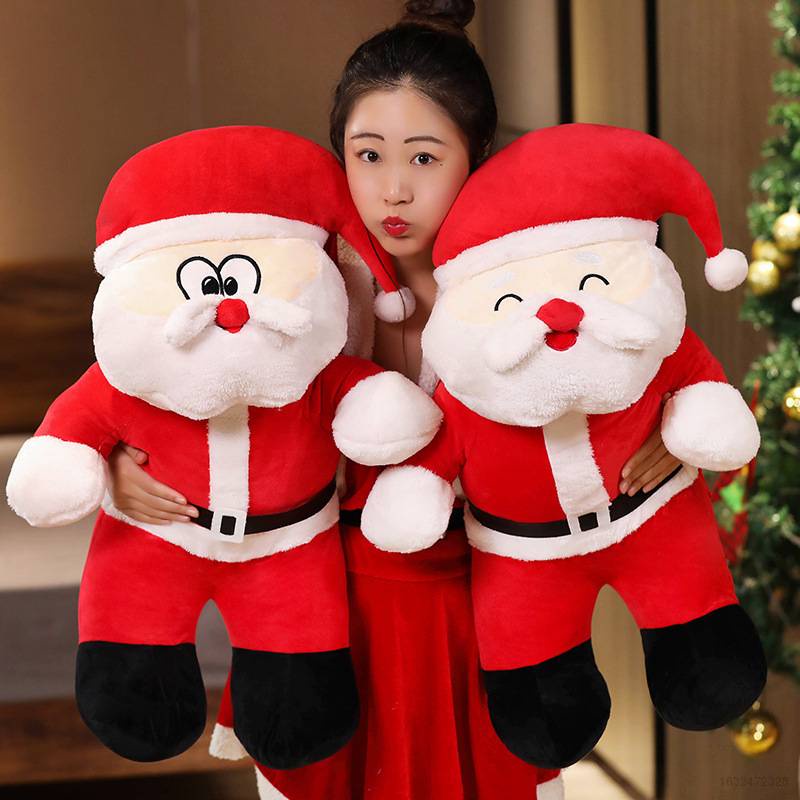 Đồ chơi ông già Noel nhồi bông hoạt hình trang trí đáng yêu
