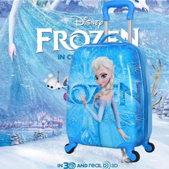 Valy kéo cho bé hình các công chúa Elsa