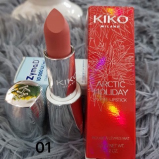 Son Kiko Arctic Holiday Matte Lipstick 01