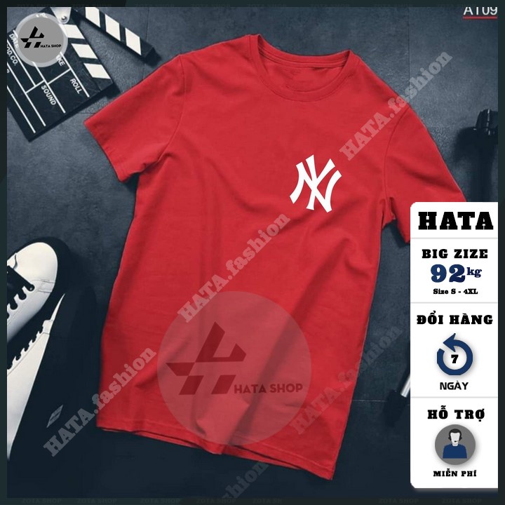 Áo Thun Nam Ngắn , Áo Thun Ngắn Tay Không Cổ Coton NY XZ21