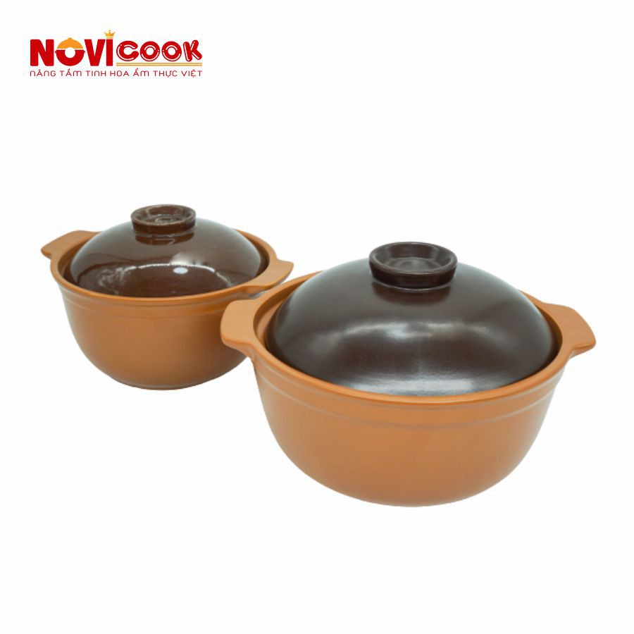 Nồi Sứ Cao Cấp NOVIcook 1.8L - Màu Be