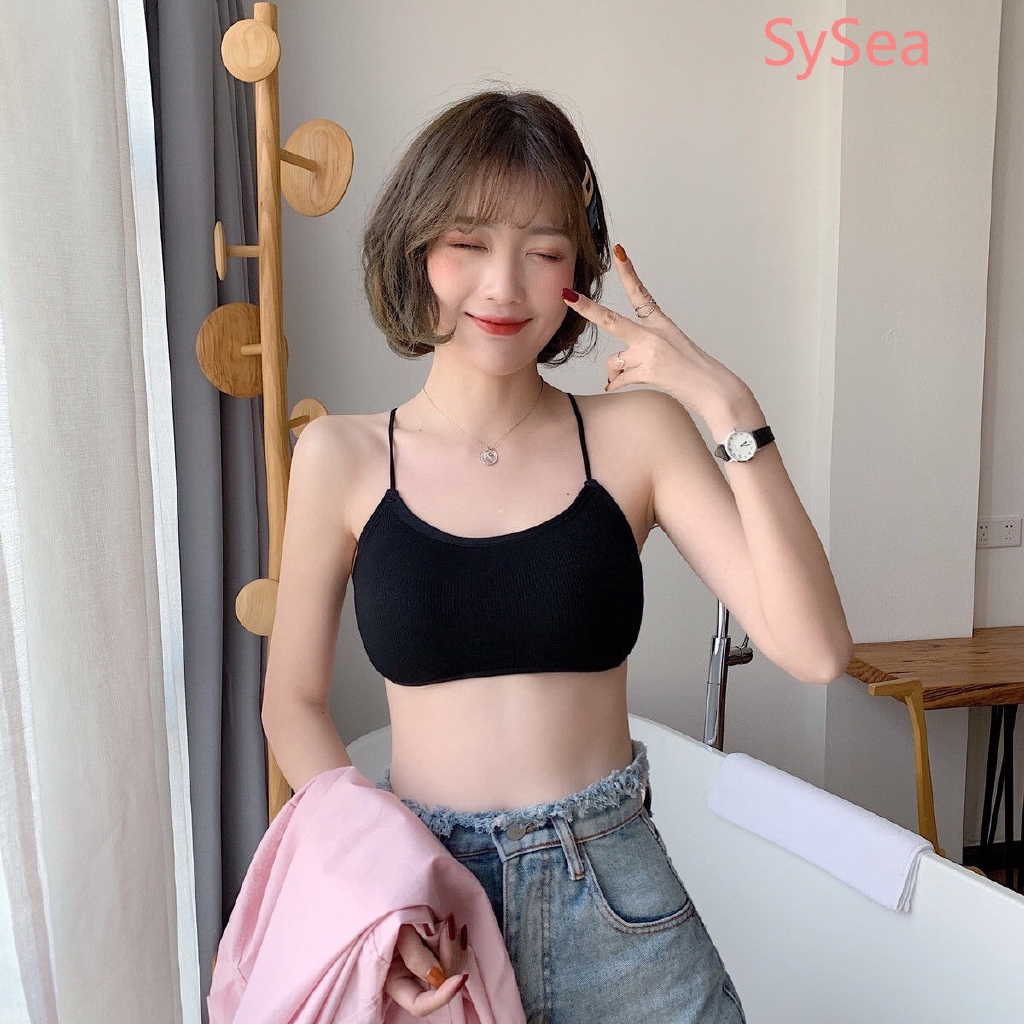 Women Sexy Tube Top Summer Student Casual Bra