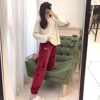 Quần nỉ nhung lông siêu ấm, siêm mềm loại 1 HOT HIT