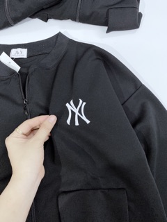 Áo bomber thêu NY