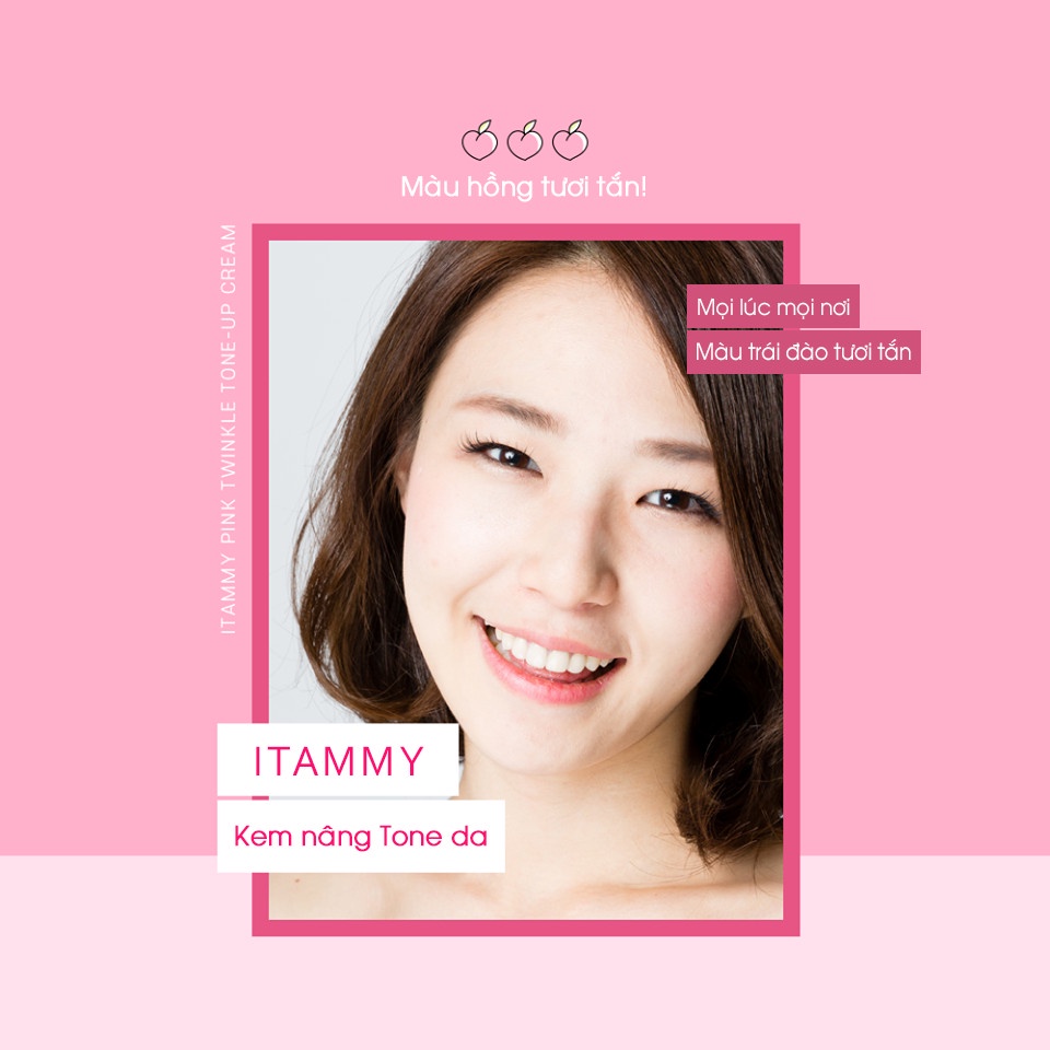Kem tone-up hồng Itammy Pink Twinkle Tone-Up Cream | BigBuy360 - bigbuy360.vn