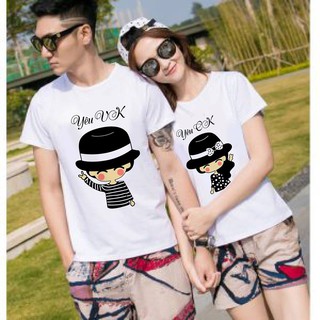 Áo đôi yêu vk yêu ck chipi