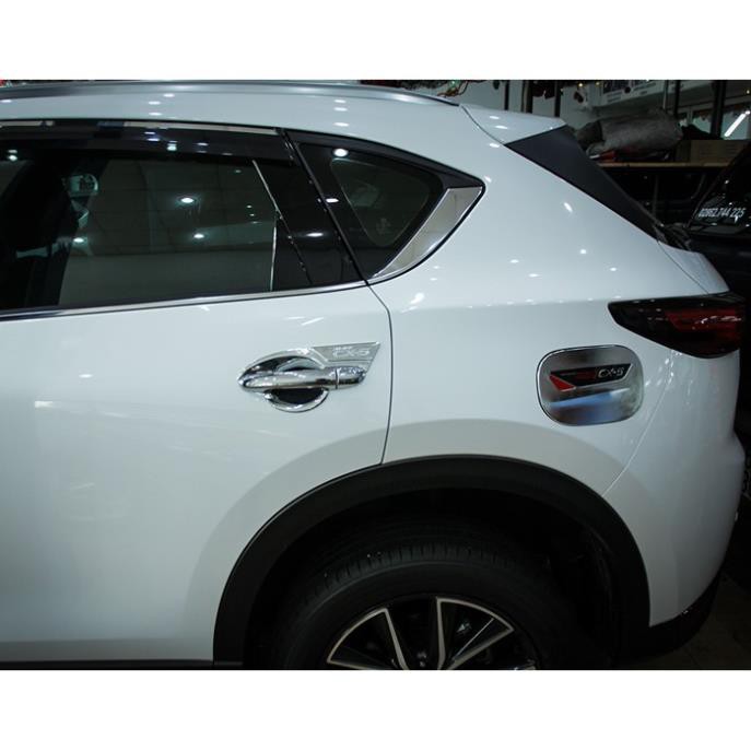 Ốp tay nắm, hõm cửa xe Mazda CX-5, CX5 2018-2022 -mạ Crom(hàng cao cấp)