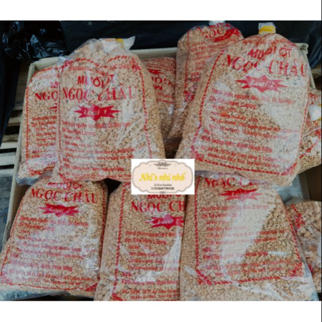 MUỐI TÔM TÂY NINH NGỌC CHÂU LOẠI 1 - 500gram