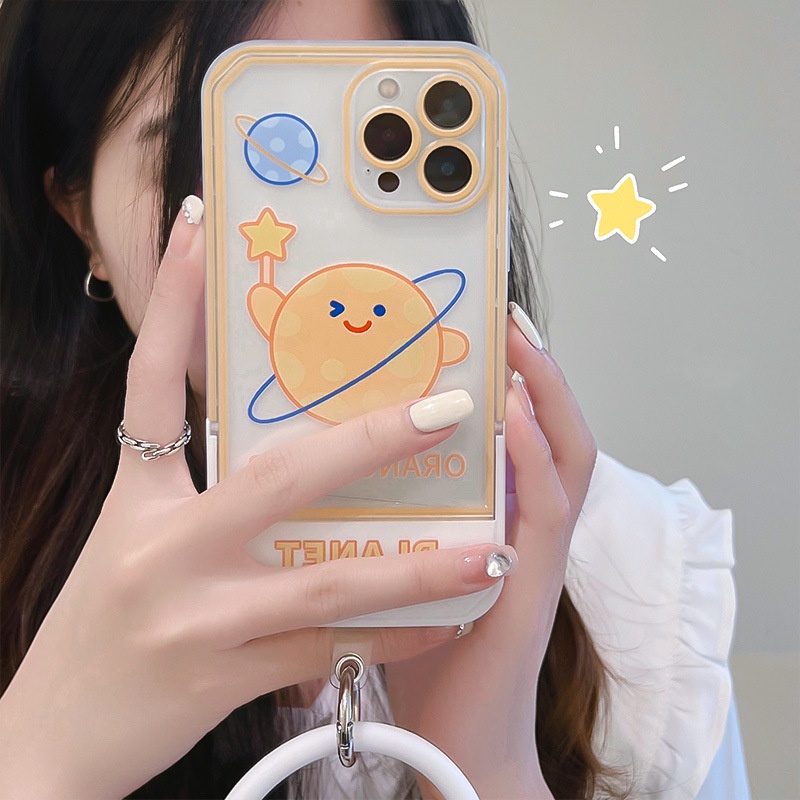 Ốp Điện Thoại In Hoạt Hình Kèm Giá Đỡ Cho iphone 14 / 13Pro 12 / xs / 6 / 7 / 8PLUS