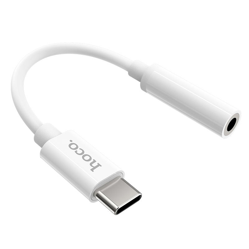 [BH 12 tháng] Jack chuyển đổi Type-C chính hãng HOCO, Cáp chuyển đổi cổng USB-C sang giắc tai nghe 3.5 mm, có hỗ trợ MIC