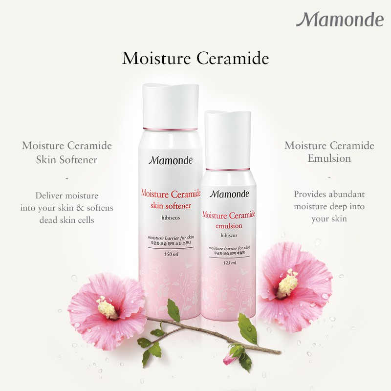 [SALE SỐC] Nước hoa hồng Mamonde Moisture Ceramide Skin Softener 25ml