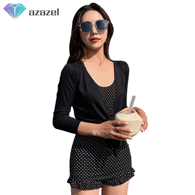 Bộ Đồ Bơi 2 Mảnh Tay Dài Quyến Rũ Cho Nữ | BigBuy360 - bigbuy360.vn