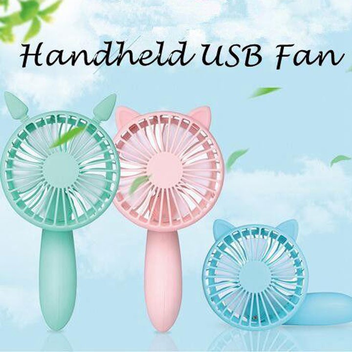 {SIÊU HOT} Quạt 5 Cánh Cat Mini Hand Art Fan Cực Mát