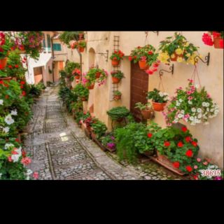 Tranh dán tường 3D trang trí quán cafe,trà sữa