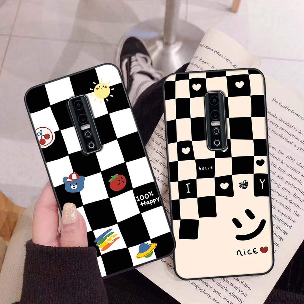 Ốp Vivo V17 Pro họa tiết hoa, gấu thời trang, ốp dẻo bền đẹp