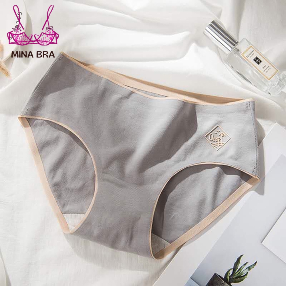 Quần Lót Nữ Cotton  Cao Cấp Thời Trang MINABRA Thoáng Mát, Co Dãn, Thấm Hút Mồ Hôi CTKK01 | BigBuy360 - bigbuy360.vn