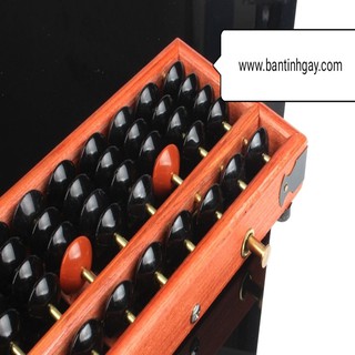Bàn Tính Soroban - Gỗ Cao Cấp - 17 Cột