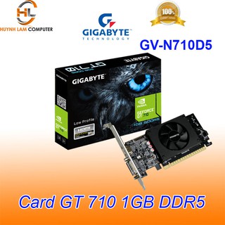 Card Màn Hình Gigabyte GeForce GT 710 GV-N710D5-1GI 1GB