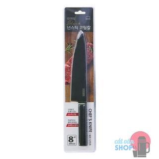 Dao nhà bếp phủ lớp chống dính Lock&Lock Chef's Knife dài 330mm màu đen CKK311