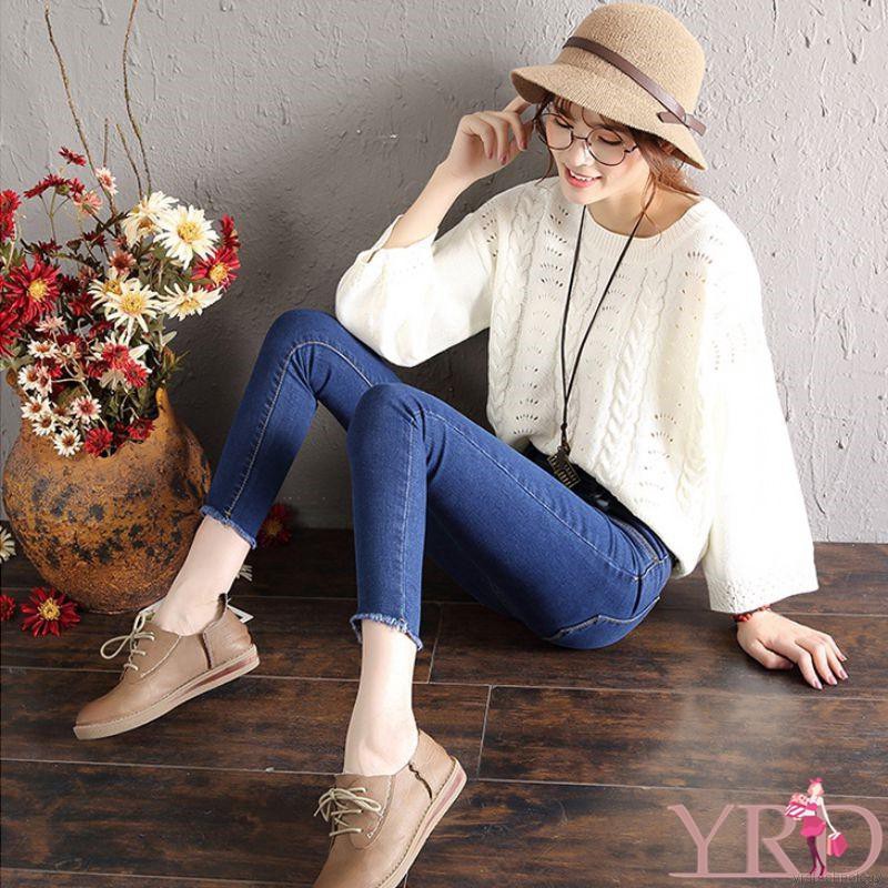 Quần Skinny Jean Nữ Lưng Cao Dáng Bút Chì | BigBuy360 - bigbuy360.vn