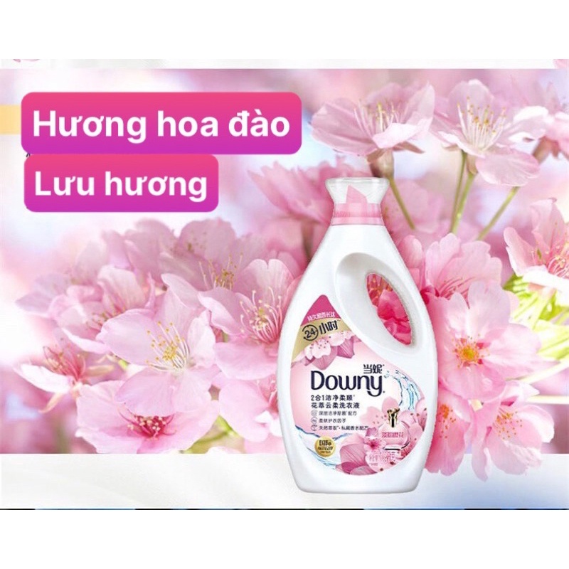 NƯỚC GIẶT XẢ DOWNY ĐẬM ĐẶC 2in1 LƯU HƯƠNG HOA