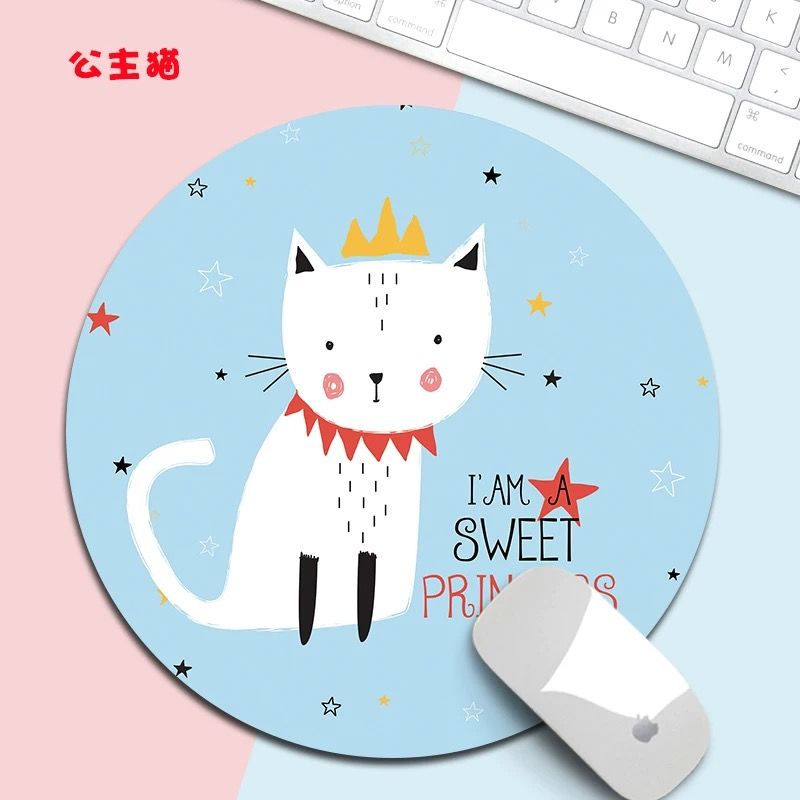 Lót ChuộT HìNh TròN HoạT HìNh ChốNg NướC 20 * 20 CM